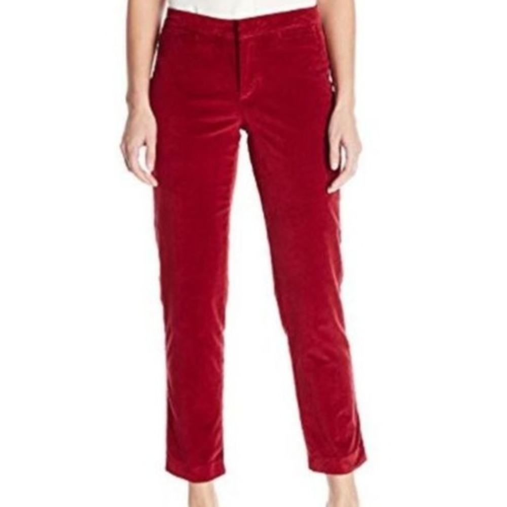 Corynna Velvet Ankle Pant